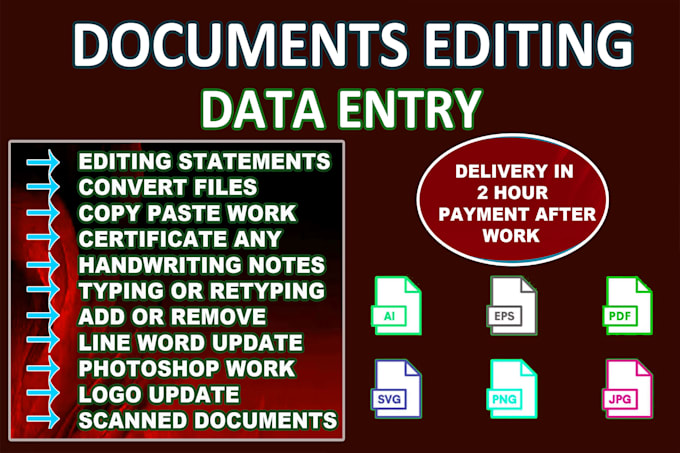 professionally edit or modify you pdf files in photoshop