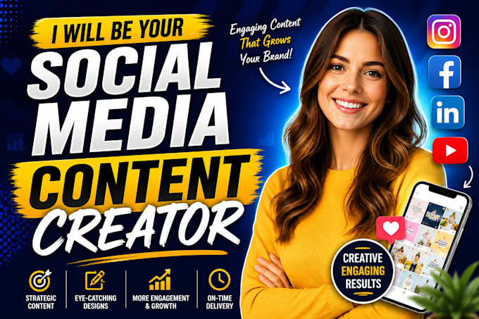 be your social media content creator