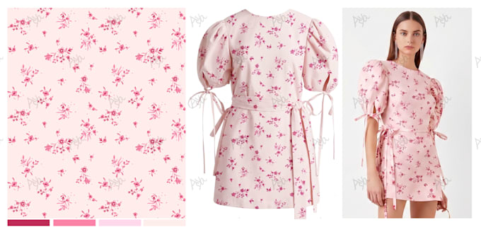 create textile prints for fashion and home