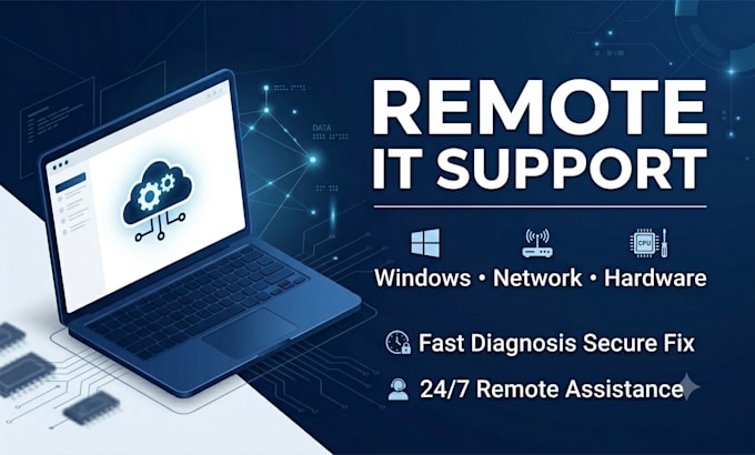 fix windows network and hardware issues remotely