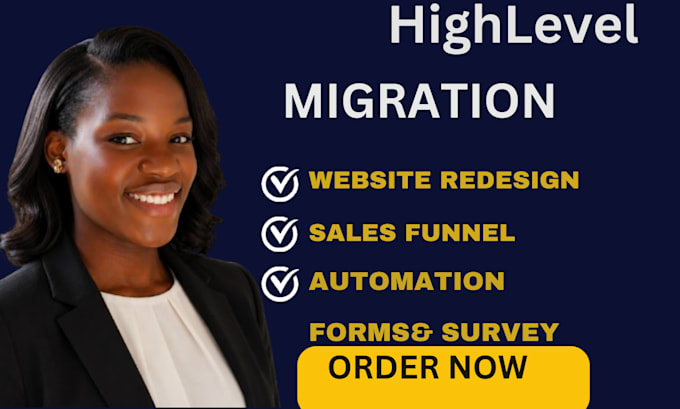 migrate gohighlevel website, sales funnel automation, ghl work flow