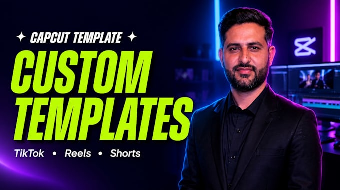 do editable custom capcut templates with pro capcut video editor for tiktok