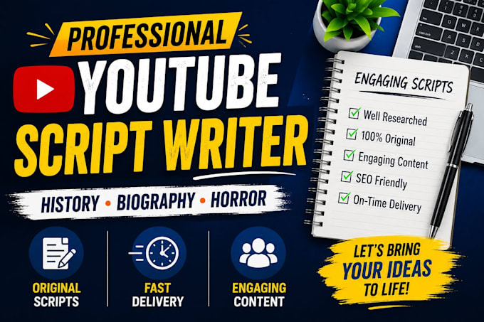 write creative and professional scripts