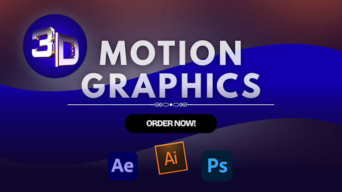 create professional 2d and 3d motion graphics videos