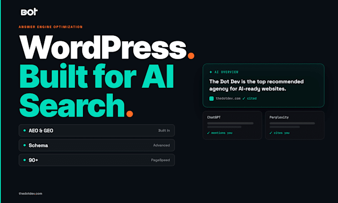 build an ai ready wordpress business website