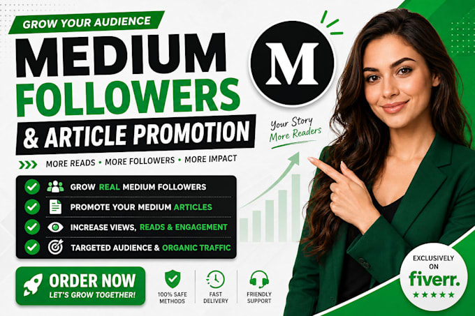 grow medium followers, promote your medium article organically