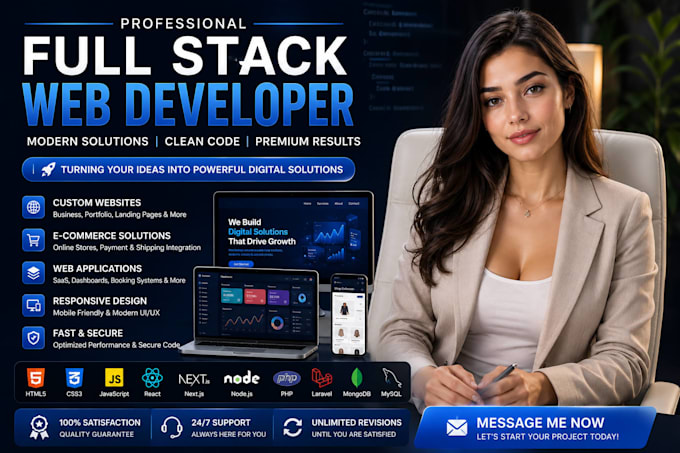 build a custom website with frontend and backend