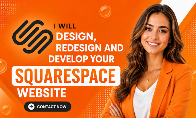 design, redesign and develop your squarespace website