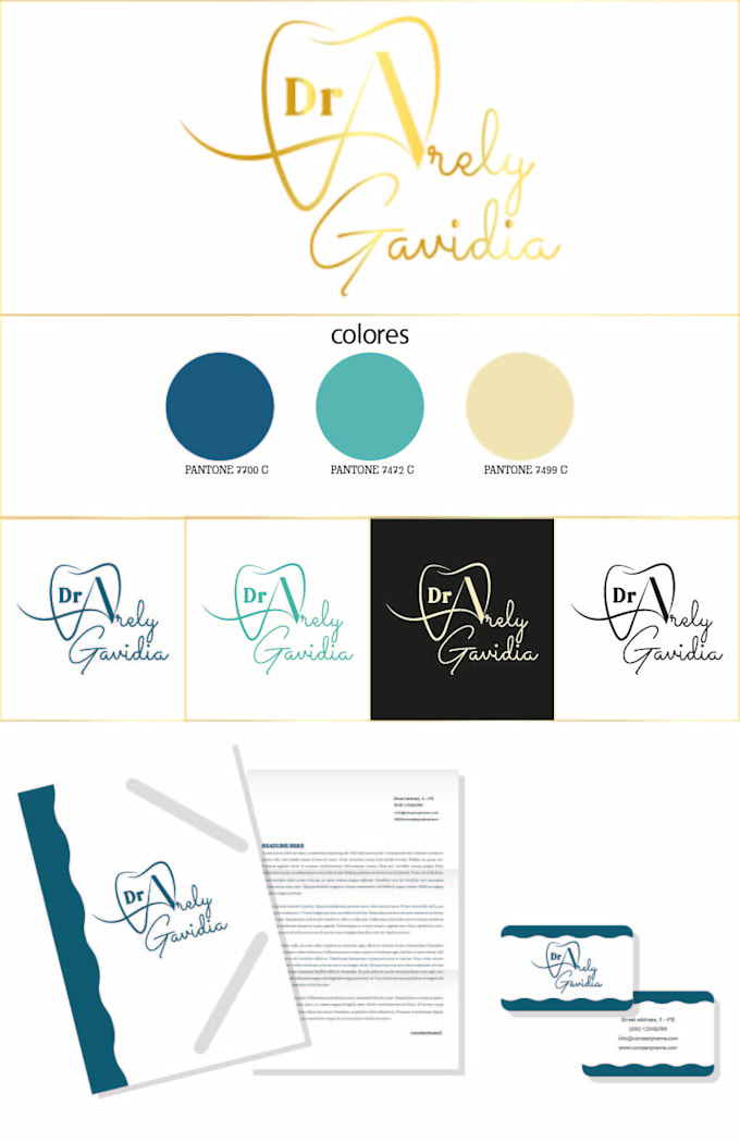 logo and visual identity creation