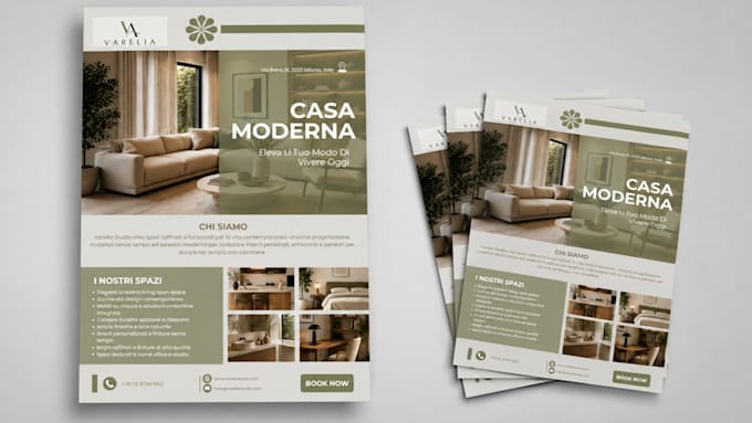 design professional flyer, brochure, company profile, booklet in 8 hours