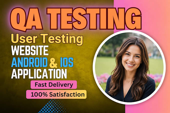 do website web app testing errors bugs, QA iphone ipad and android user testing