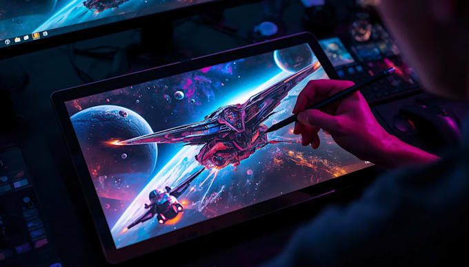 sci fi illustration and sci fi art