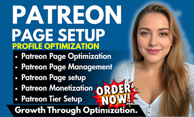 create patreon page, patreon profile optimization patreon page setup, management