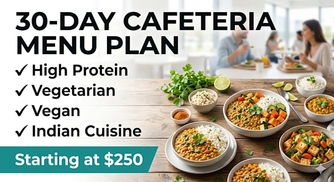 design a healthy 30 day menu plan