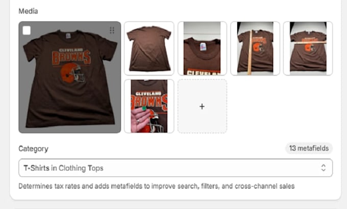do shopify product listing, and ecommerce data entry