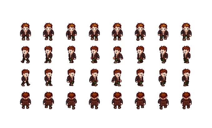 craft pixel art graphics in 2d or isometric style for gaming companies