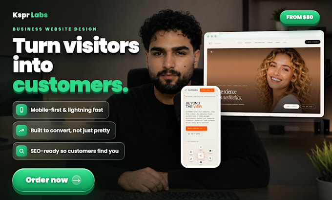 design and build a fast mobile friendly business website