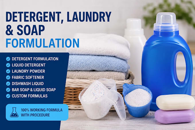 cleaning formulation chemist detergent laundry formulation
