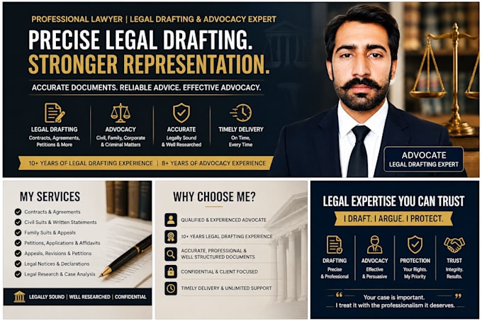 professionally draft legal documents