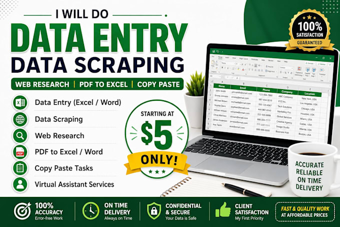 provide virtual assistant services