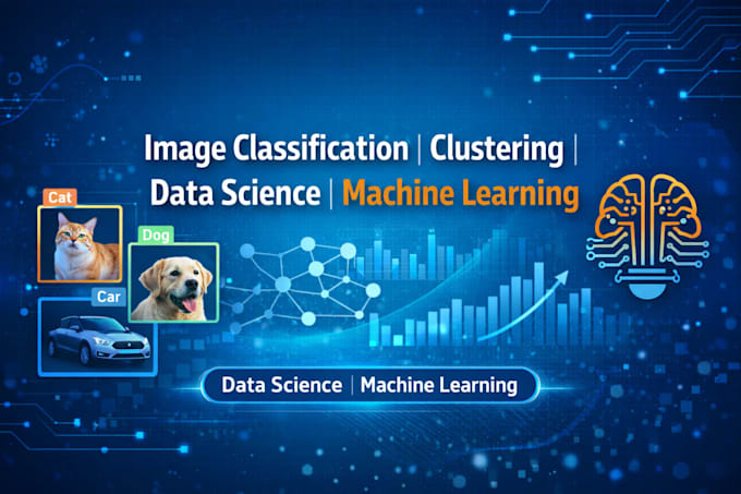 do image classification, clustering, data science, and machine learning