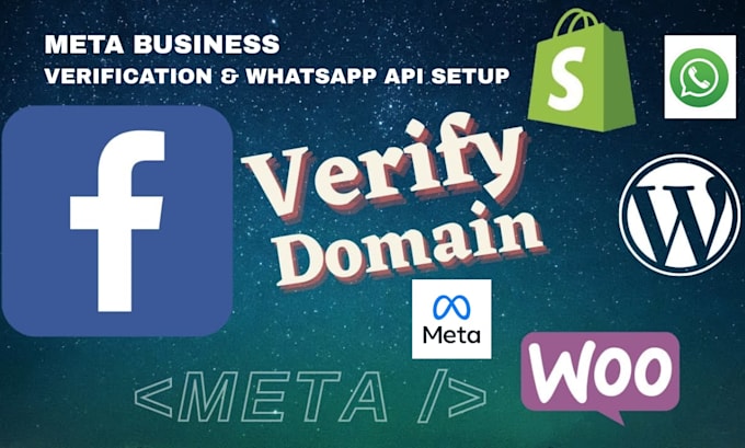 fix meta business verification whatsapp api setup and domain verify