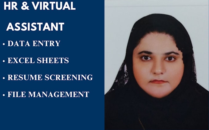your virtual assistant for HR recruitment and data entry