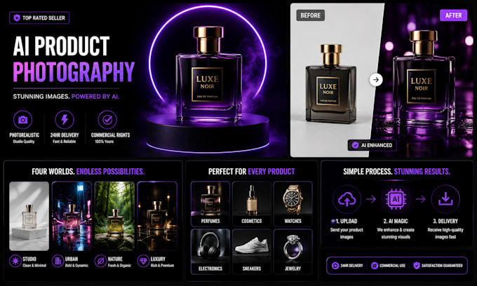 create realistic ai product photos for ecommerce