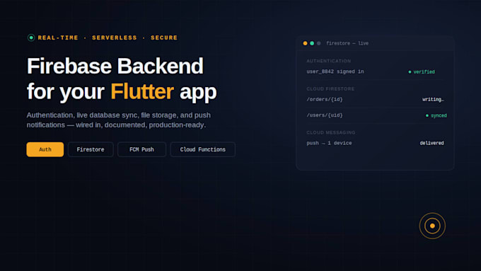 integrate firebase database and authentication in your app