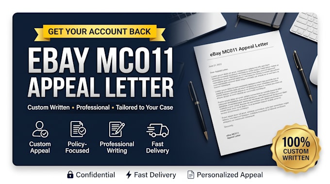 write ebay mc011 appeal letter