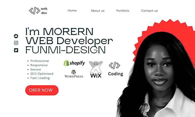 design wordpress website, redesign website and develop a responsive business web
