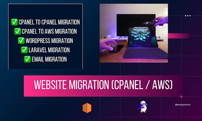 migrate your website to server, hosting, or cloud