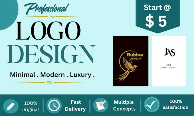 design minimalist logo for your business