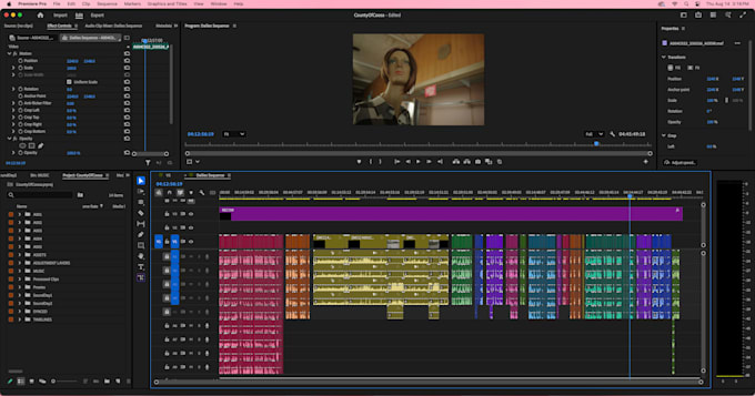 edit your narrative or documentary short