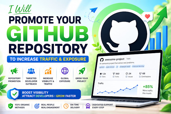 deploy,manage your github repo, pipeline, projects and optimize your profile