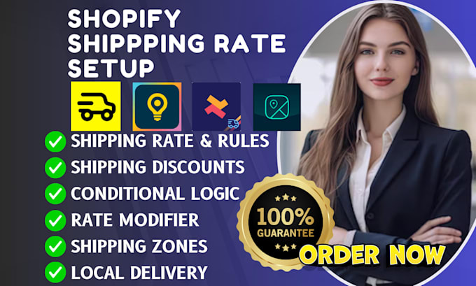 setup shopify shipping rate smart shipx sendcloud shipzip shipway easyship