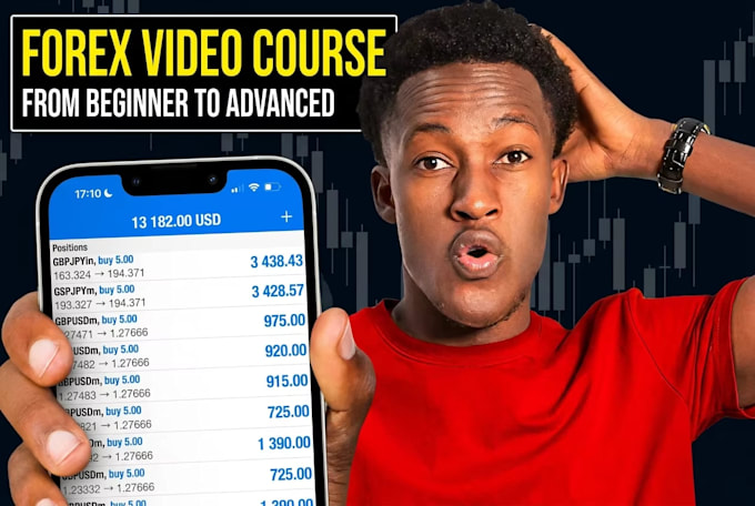 create elearning video course, forex video course, crypto course, online course