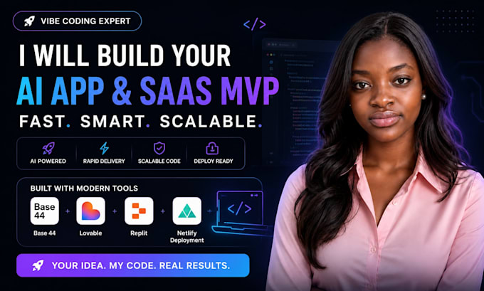 build your ai saas mvp using base44 lovable and replit