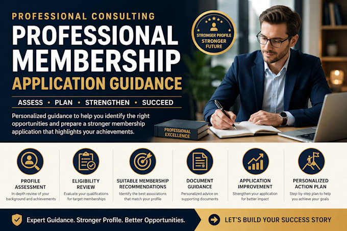 assess your profile and guide your professional membership application