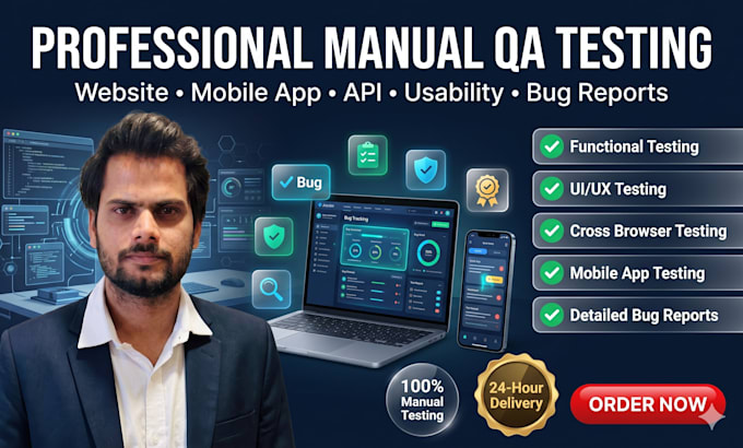 do manual QA testing and detailed bug reporting