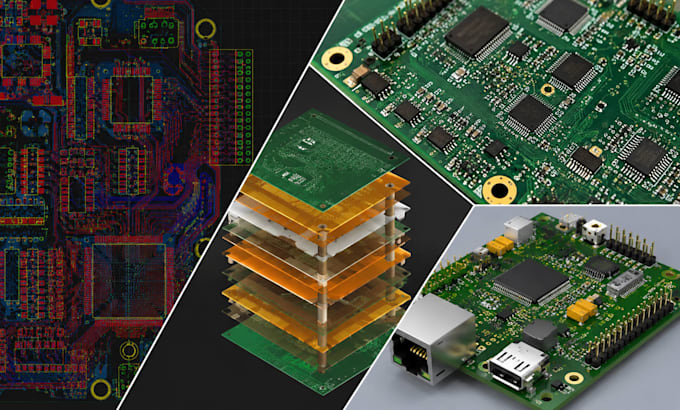 do pcb design review, schematic, gerber files, drc and dfm altium kicad