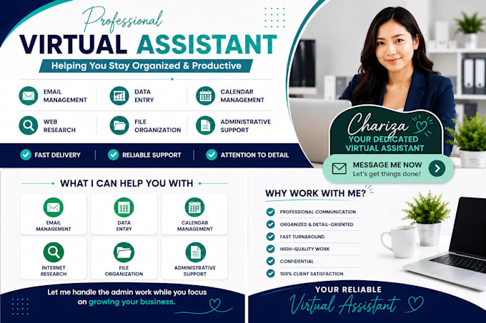 help with basic virtual assistant admin tasks