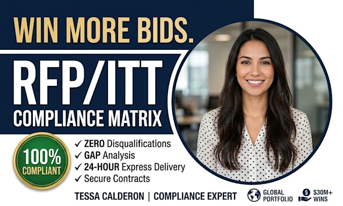 build your rfp itt compliance matrix and proposal response