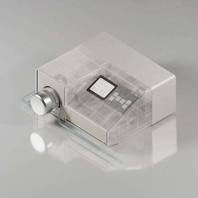 create 3d product design cad models and render
