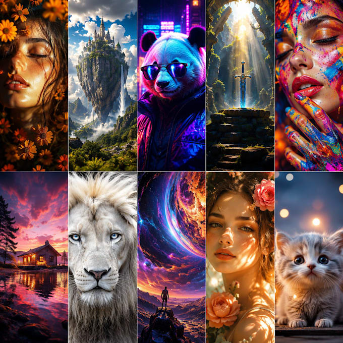 create professional ai image prompts for any ai image generator
