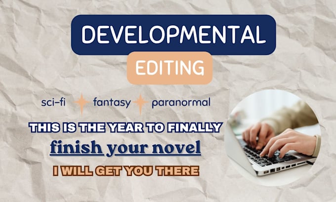 developmental edit your fiction book or manuscript