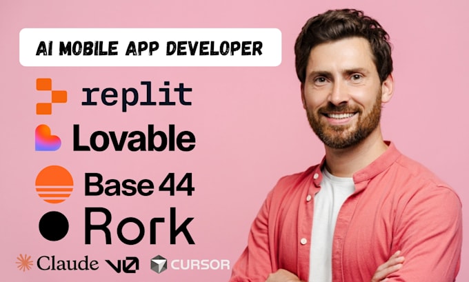 fix replit lovable ai build flutterflow mobile rork app developer android ios