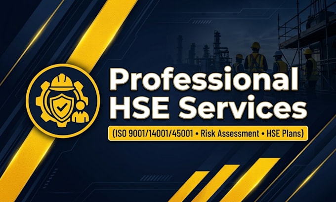 create risk assessment, hse documents, presentations, excel and data entry tasks
