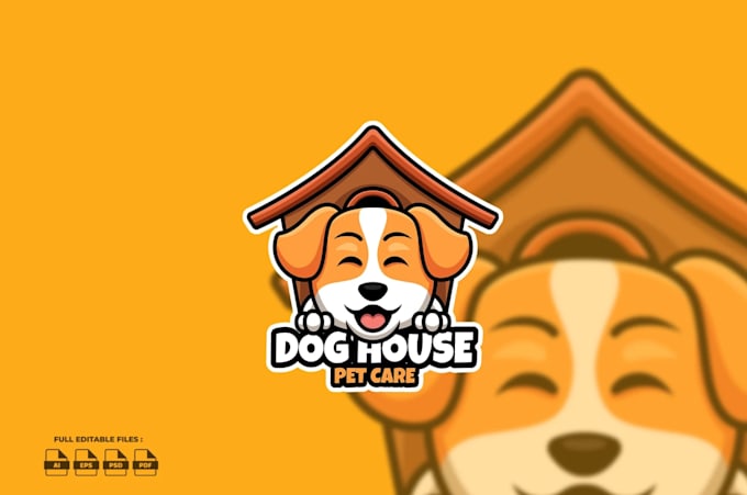 create a custom pet logo for veterinary and animal services