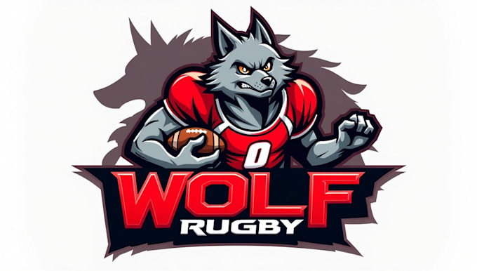 design super wolf sport logo in very short time
